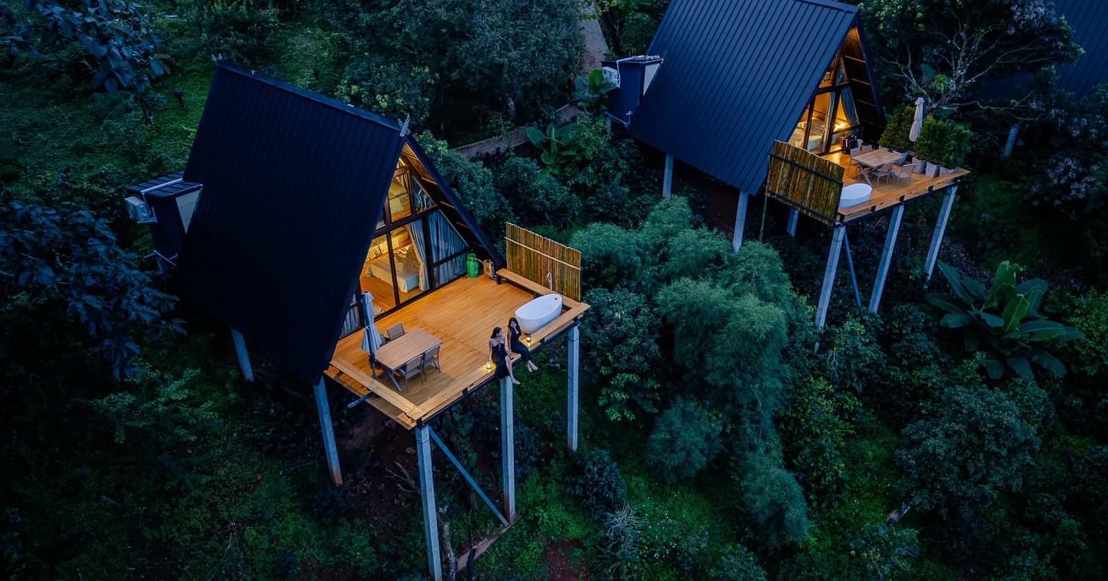 อิงหมอก บ้านพัก A-frame ท่ามกลางหมอกและธรรมชาติผาฮี้